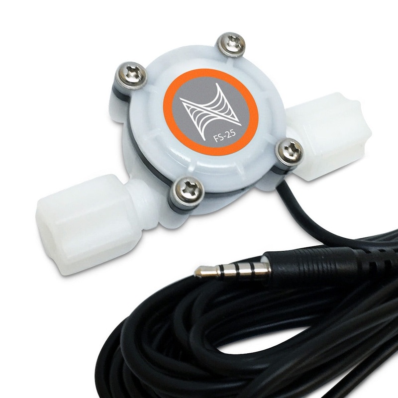 Neptune Systems Apex Flow Sensor - 1/4 with push-fit connectors  (FS-25)