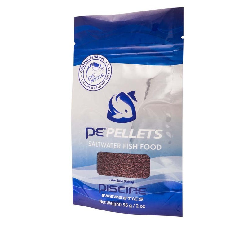 Piscine Energetics Mysis Pellets for Saltwater Fish 1mm - 2oz