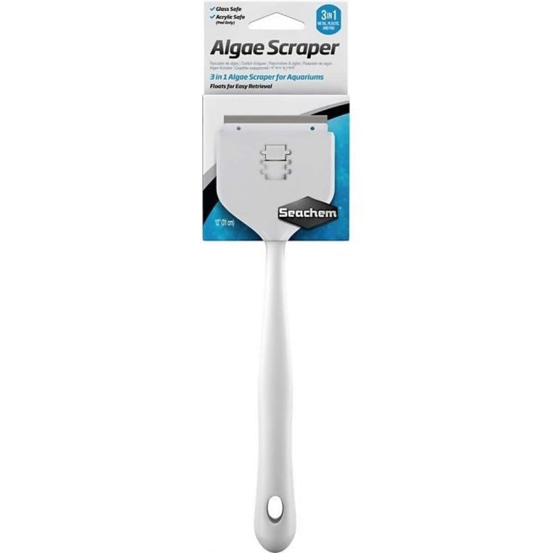 Seachem Algae Scraper 3 in 1 - 12 inch