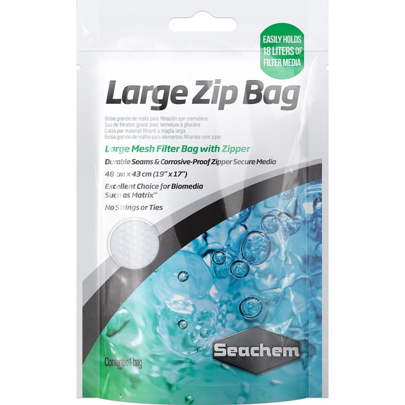 Seachem Large Zip Bag