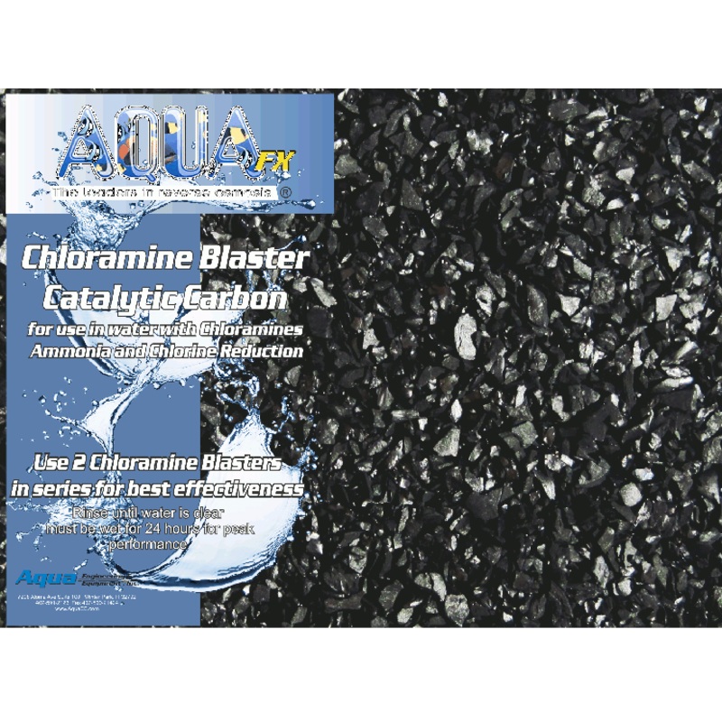 AquaFX Chloramine Blaster Carbon - 0.7 lb