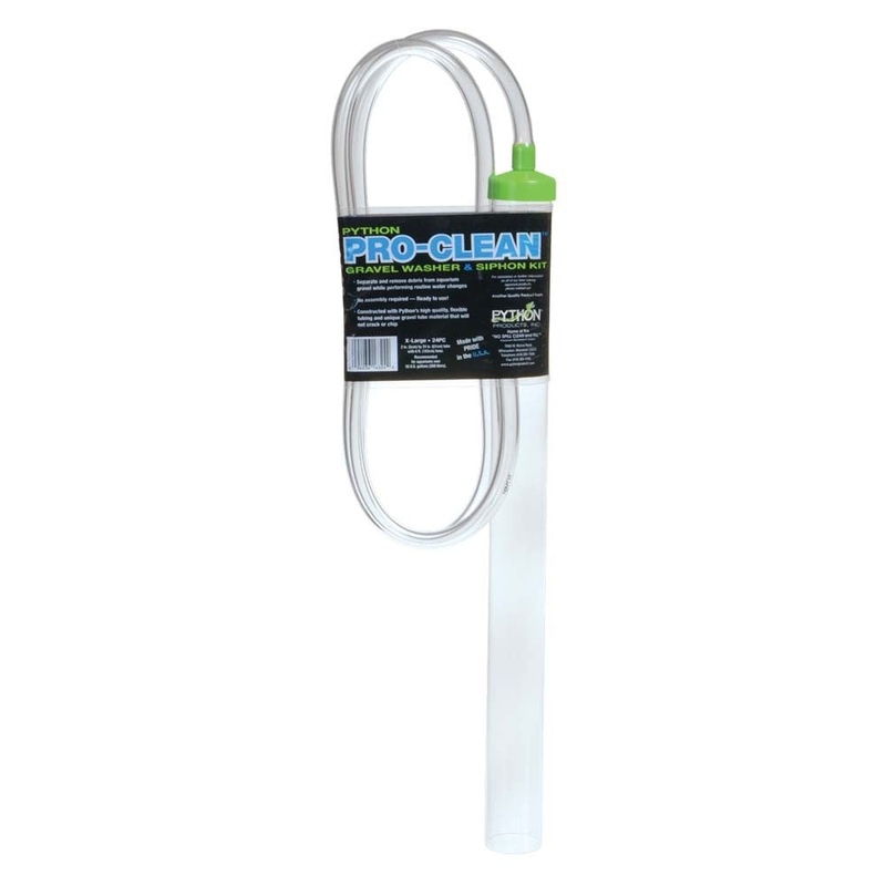 Python Products Pro-Clean Gravel Washer and Siphon Kit - X-Large