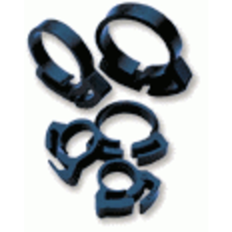 Two Little Fishies Ratchet Hose Clamps 6 pack - 1-2 Inch