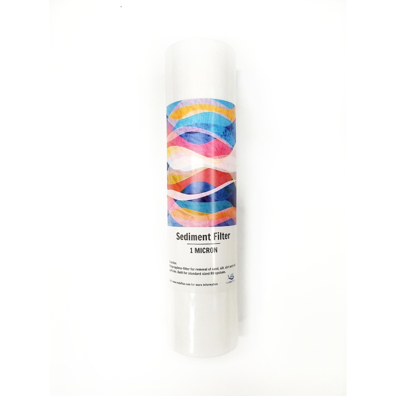 VodaFlux 1 Micron Sediment Filter - 10 Inch
