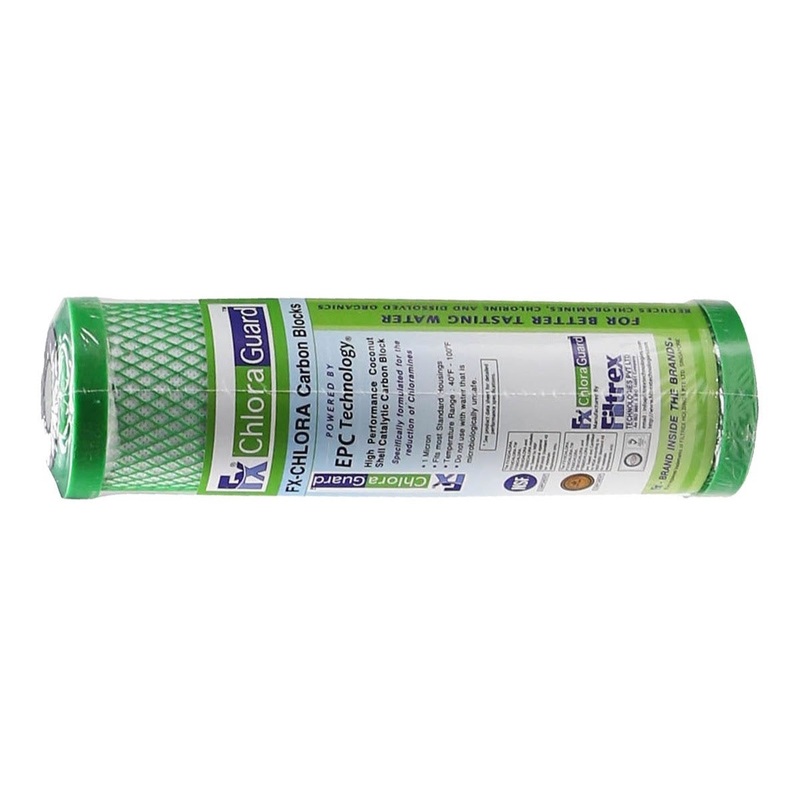 Filtrex ChloraGuard Carbon Block Filter - 1 Micron