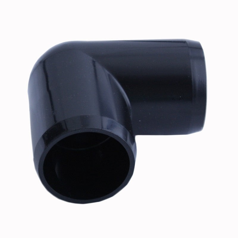 PVC 90 Degree Elbow Schedule 40 - 1/2 Inch Black