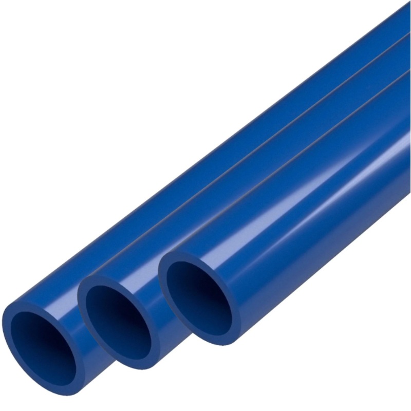 47 Inch PVC Pipe Schedule 40 - 1 Inch Blue