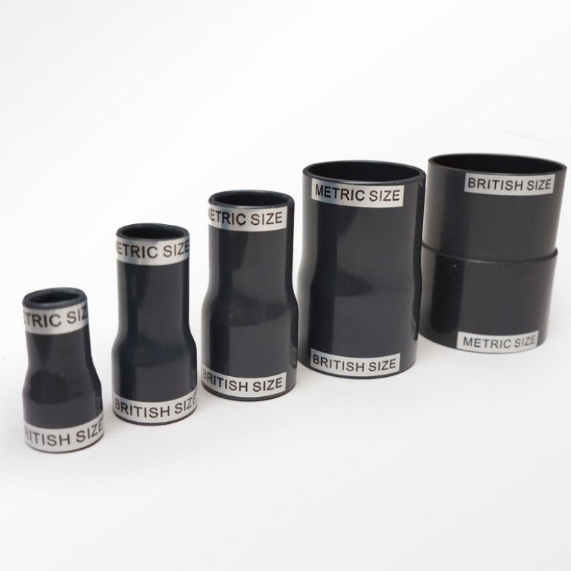 Metric to Standard Imperial PVC Adapters - 40mm to 1-1/4"