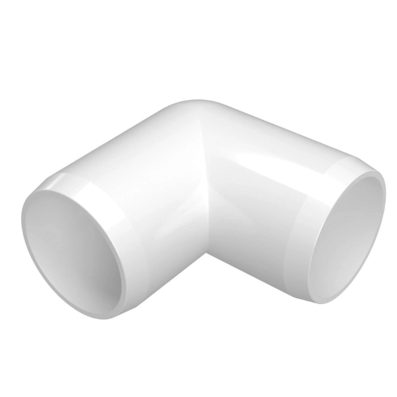 PVC 90 Degree Elbow Schedule 40 - 1/2 Inch White