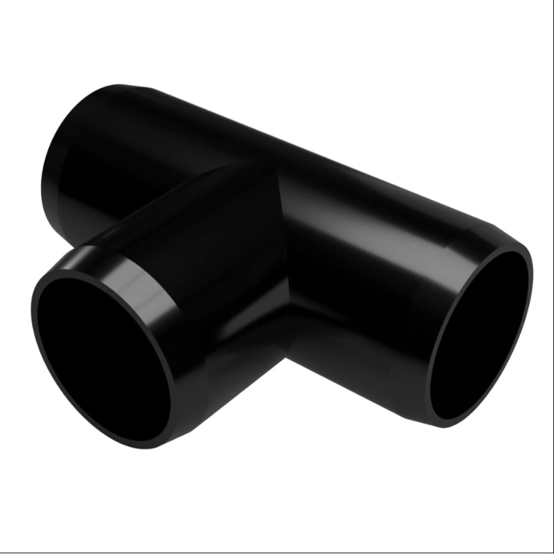 PVC Tee Schedule 40 - 1/2 Inch Black
