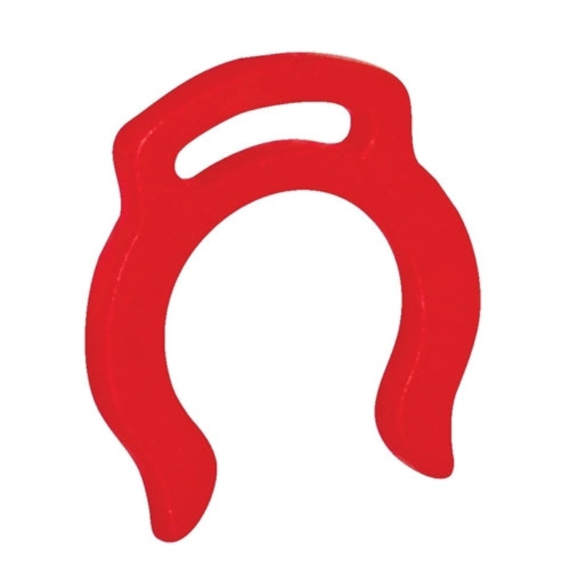 RO Locking Clip 1/4 Inch Red