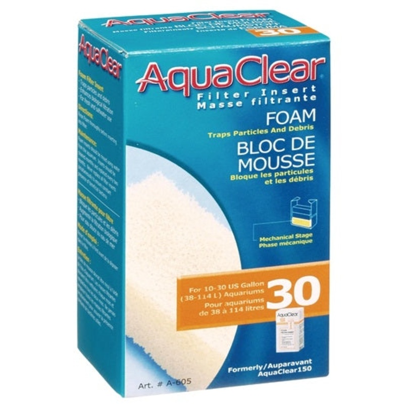 AquaClear 30 Foam Filter Insert - 1 pack