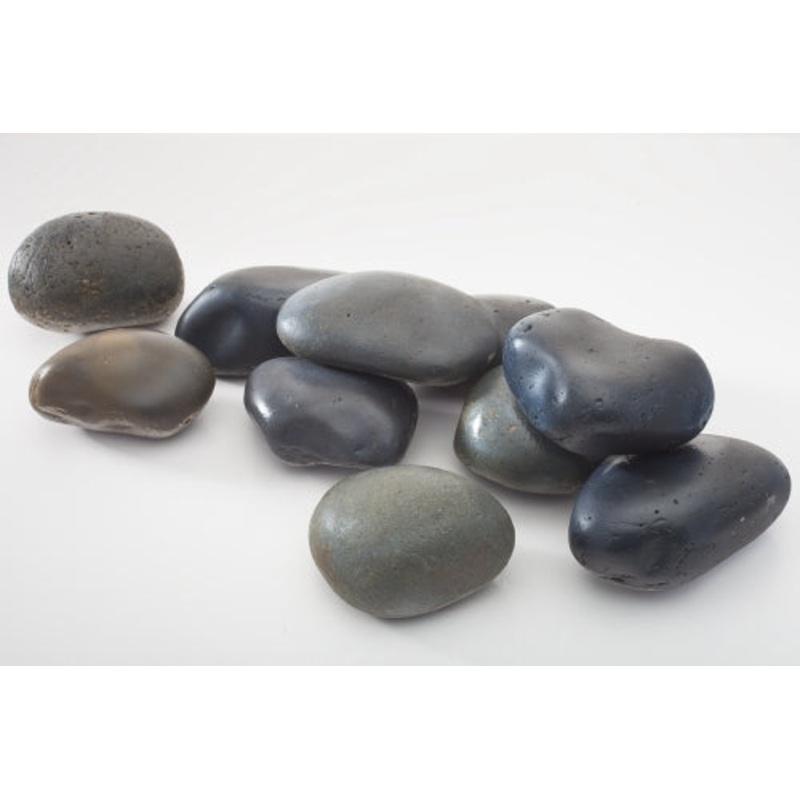 CaribSea Exotica Black River Rock Box - 25 lbs