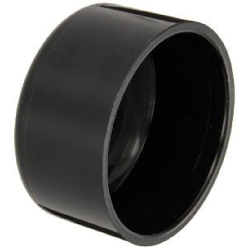 PVC End Cap Schedule 40 Slip - 3/4 Inch Black