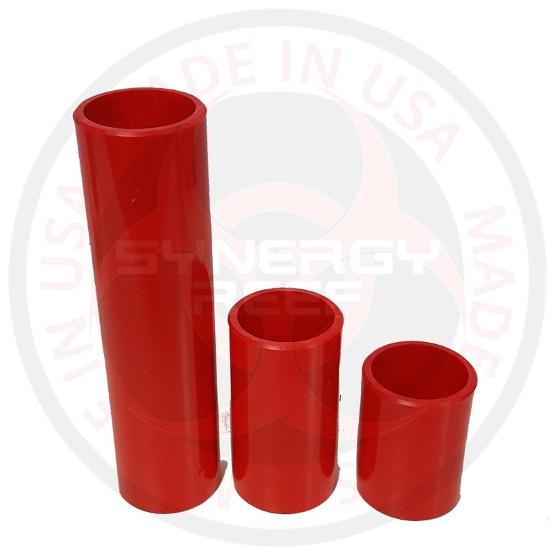 Synergy Reef Overflow Internal Pipe Kit 1.5 PVC Red
