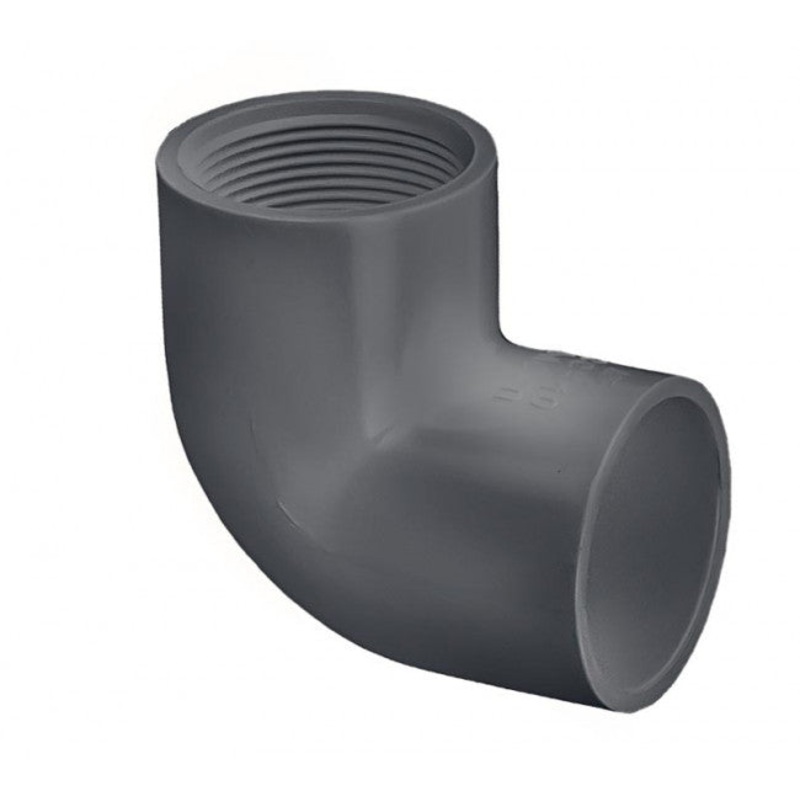 PVC Elbow SxT Grey - 1/2 Inch
