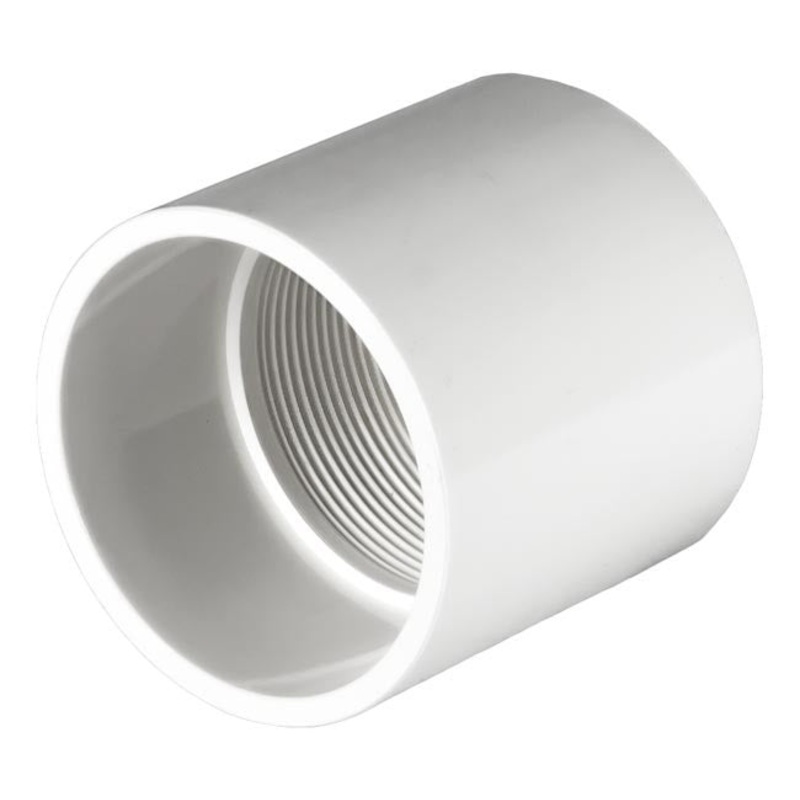 PVC Female Adapter SxT White - 1 1/2 Inch