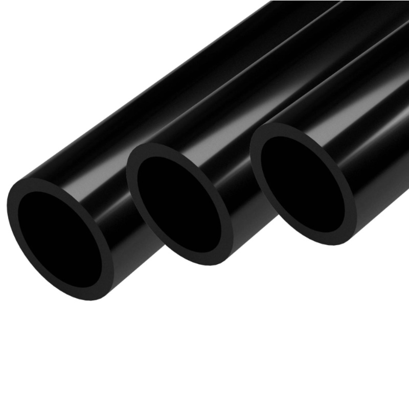 47 Inch PVC Pipe Schedule 40 - 1 1/2 Inch Black
