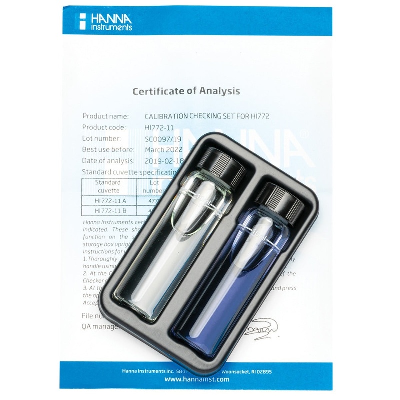 Hanna Marine Alkalinity Checker HC Calibration Check Set HI755-11
