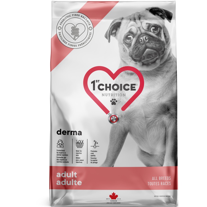 1st Choice Nutrition Derma Salmon Dry Adult Dog Food - 2kg