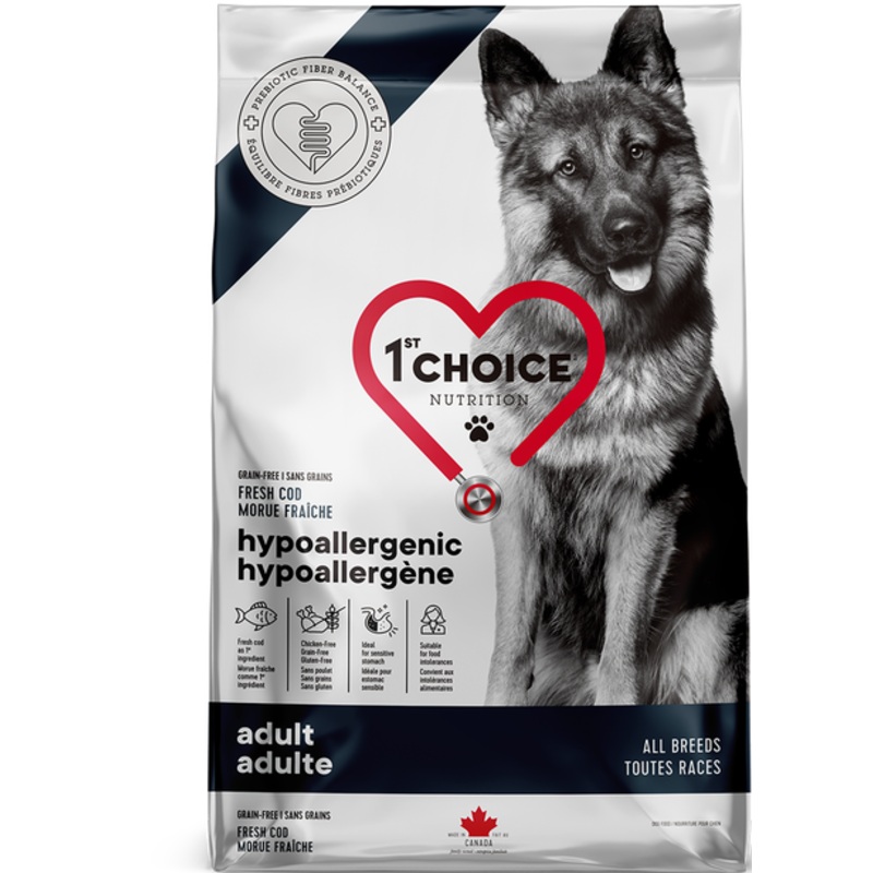 1st Choice Nutrition Hypoallergenic Cod Dry Adult Dog Food - 2kg