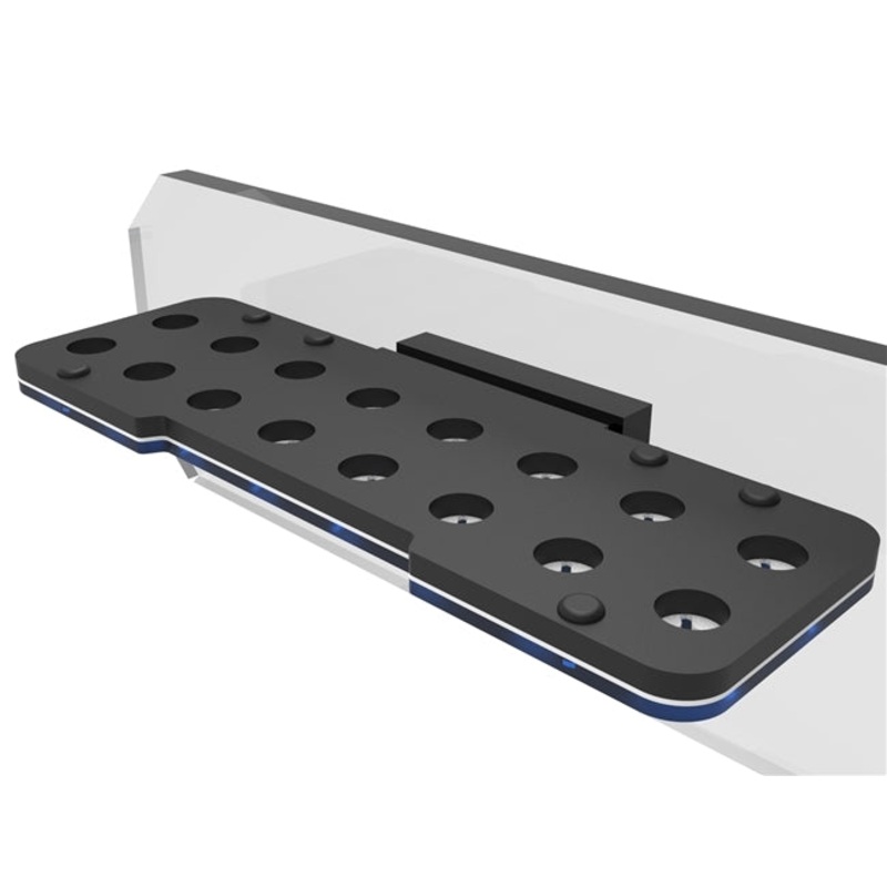 Fiji Cube 16 Holes Magnetic Coral Frag Rack with Plug Locking System