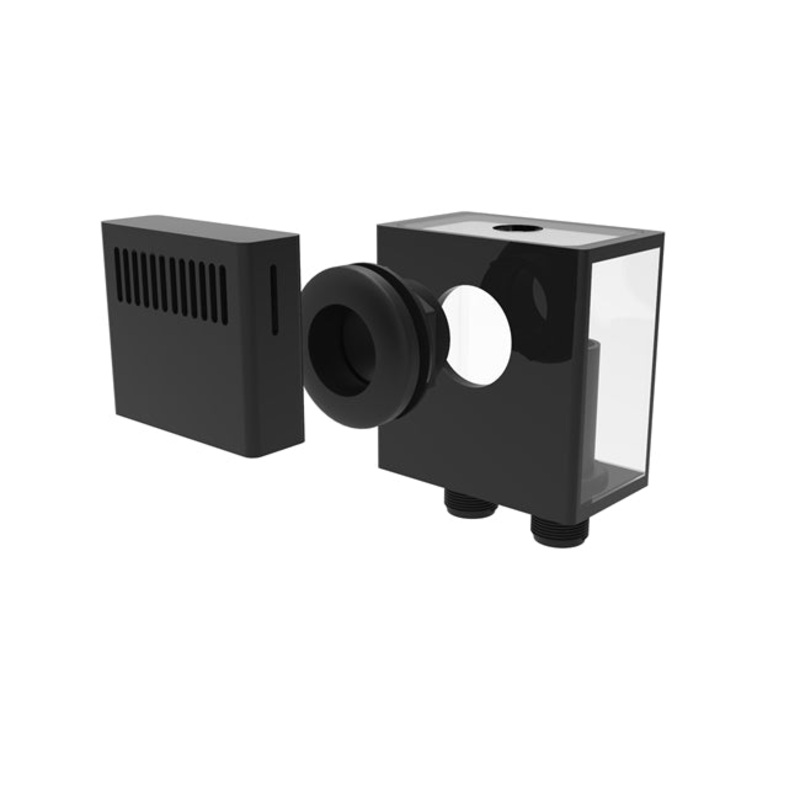 Fiji Cube Low Profile External Overflow Box - 400 GPH