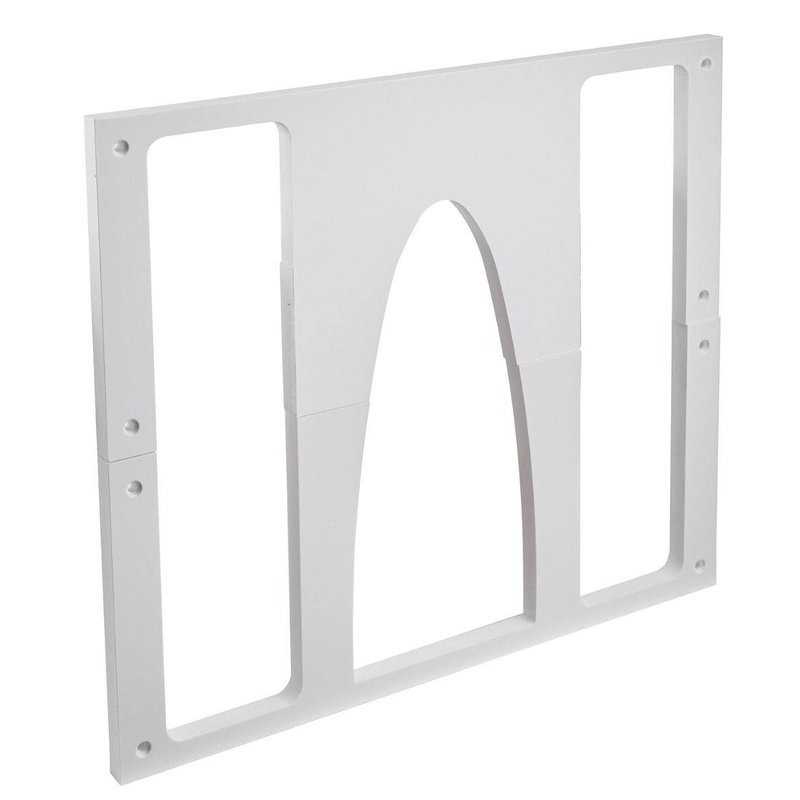 Adaptive Reef Controller Cabinet Trident Faceplate Quad Slat - White