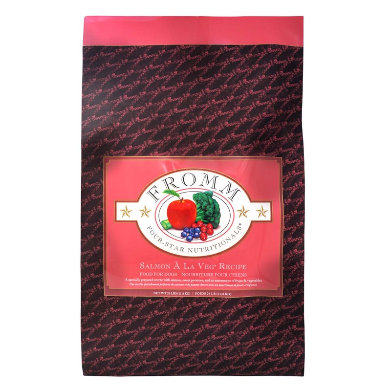 Fromm Four Star Nutritionals Salmon  La Veg Recipe Dry Dog Food - 11.8kg