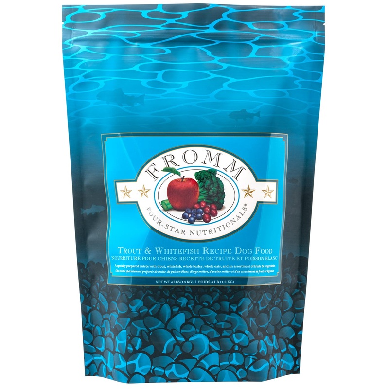Fromm Four Star Nutritionals Trout & Whitefish Recipe Dry Dog Food - 1.8kg