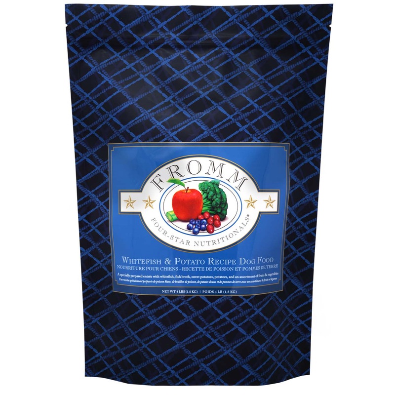 Fromm Four Star Nutritionals Whitefish & Potato Recipe Dry Dog Food - 1.8kg