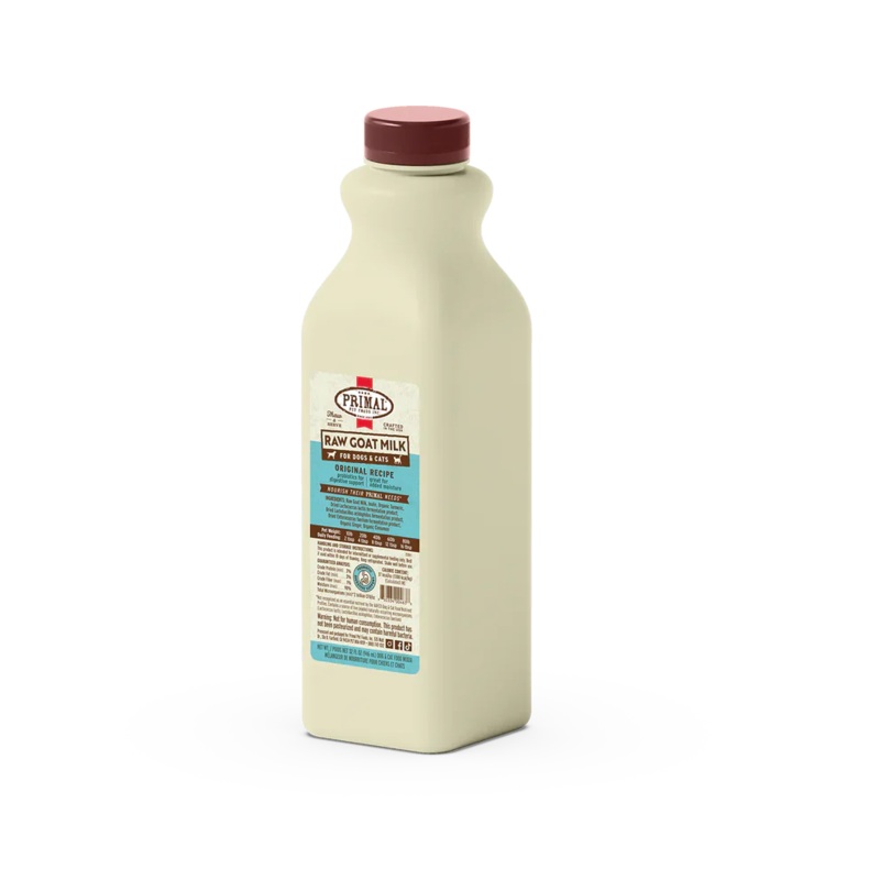 Primal Frozen Raw Goat Milk Original Recipe for Cats & Dogs - 32oz