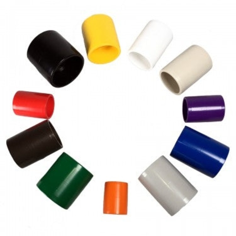 PVC External Coupling Schedule 40 - 3/4 Inch Purple