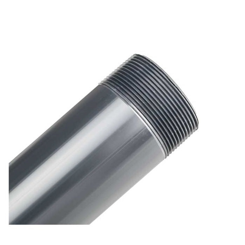 PVC Pipe Nipple - Schedule 80 - 1/2 Inch MPT x 1 1/2 Inch