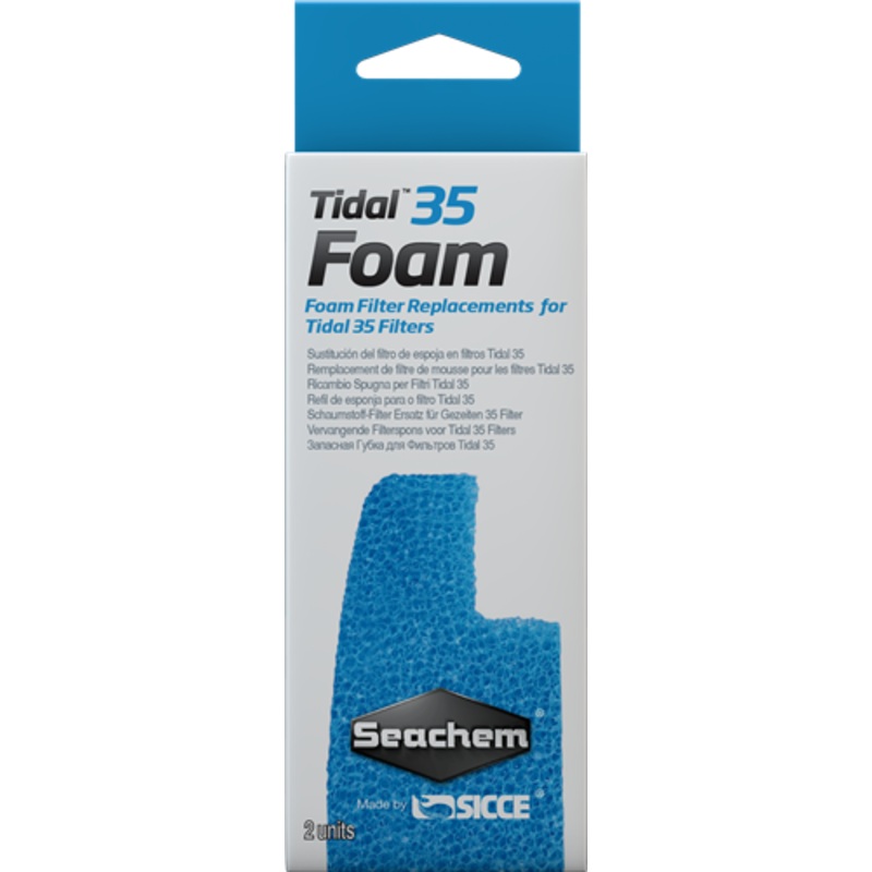 Seachem Tidal 35 Foam - 2 pack