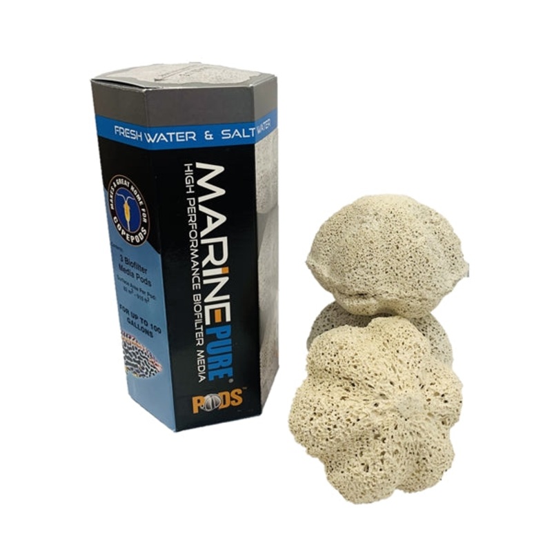 CerMedia MarinePure Biofilter Media Pods 3pk