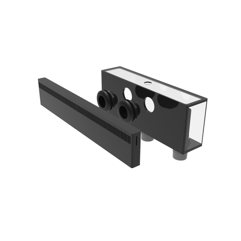 Fiji Cube Low Profile External Overflow Box - 2400 GPH