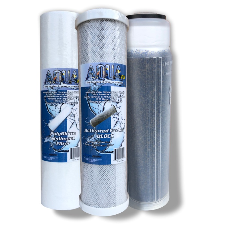 AquaFX Barracuda 10 inch Replacement Filters
