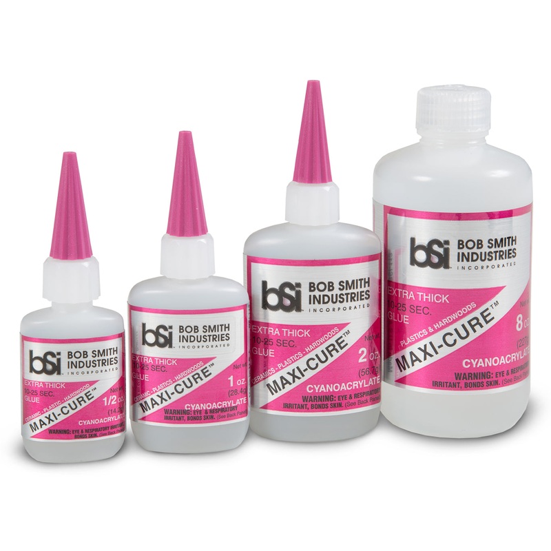 BSI MAXI-CURE Extra Thick Cyanoacrylate Glue 2oz