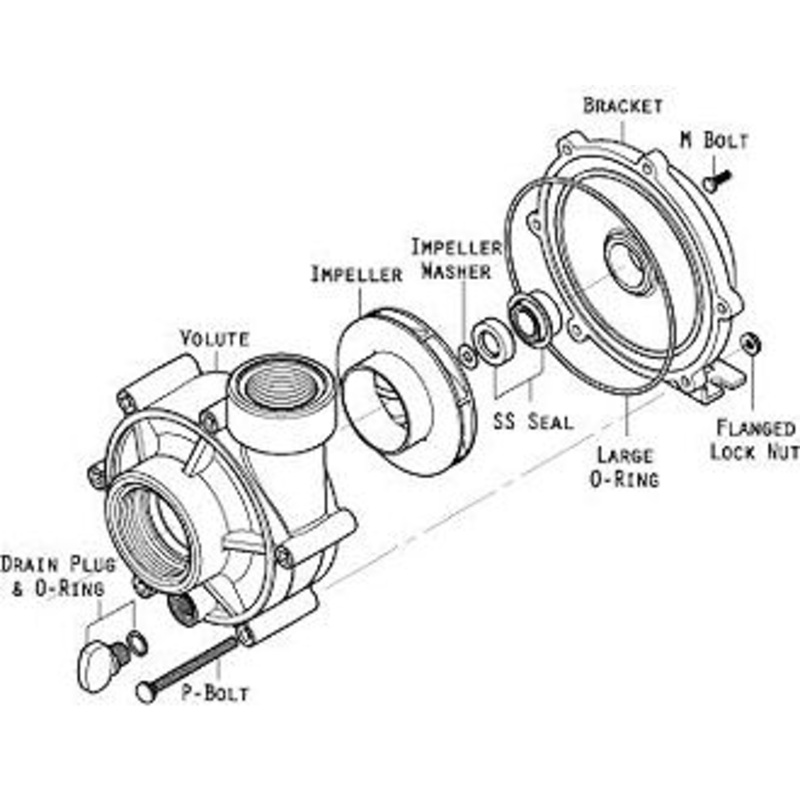 Reeflo Replacement Impeller - Snapper