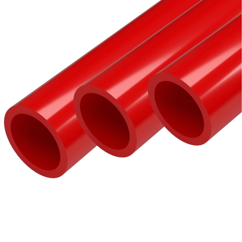 47 Inch PVC Pipe Schedule 40 - 1 1/2 Inch Red