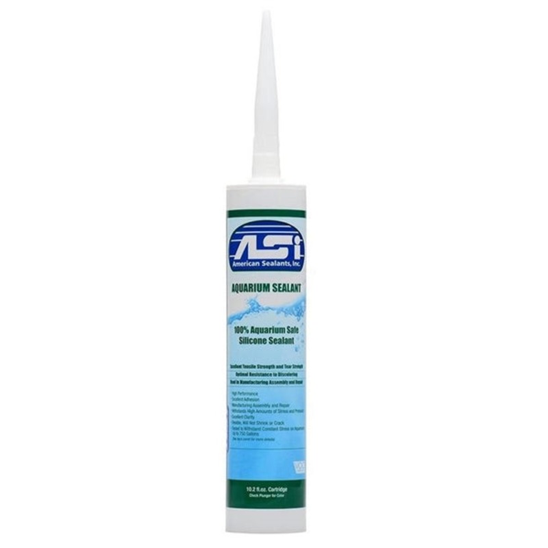 ASI Aquarium Silicone Sealant 10.2 fl oz Clear