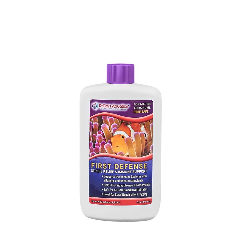 DrTims Aquatics First Defense Stress Relief for Reef 2oz