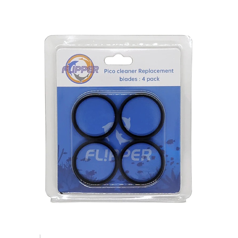 Flipper Pico 2 in 1 Aquarium Magnet Cleaner Replacement Blades - 4 Pack