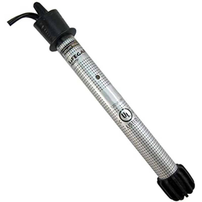 Lifegard Aquatics 100 Watt Adjustable Quartz Glass Aquarium Heater