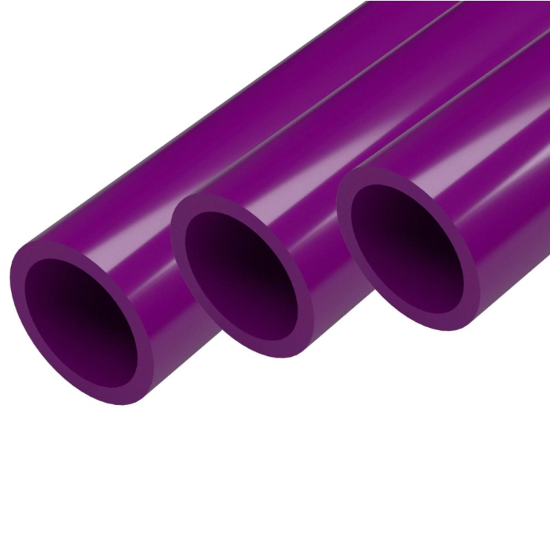 47 Inch PVC Pipe Schedule 40 - 1 Inch Purple