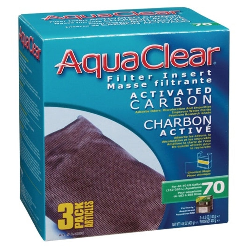 AquaClear 110 Activated Carbon Filter Insert - 1 pack