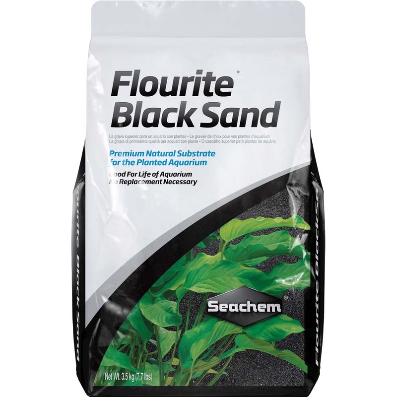 Seachem Flourite Black Sand - 7.7kg-15.4lbs