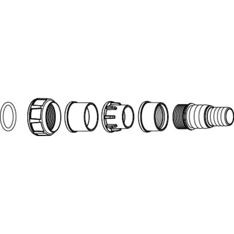 Sicce STR0029 Syncra ADV - Hose Fittings for Rigid and Flexible Pipes