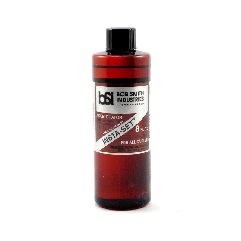 Bob Smith Industries Insta-set Super Glue Accelerator Refill 8oz